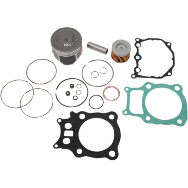 WSM トップエンド補修キット 1mmオーバーサイズ 00年-06年 ホンダ TRX 350 FE Rancher ES 4x4 0903-1345 WO店
