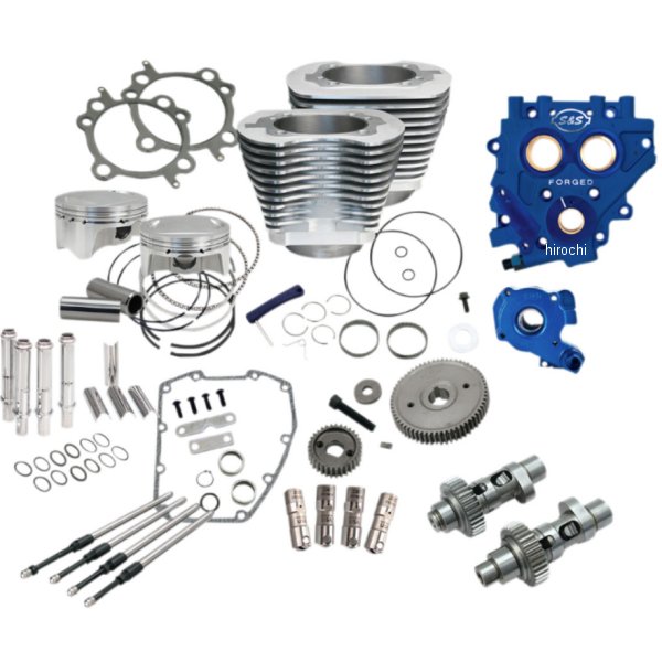 S&Sサイクル S&S Cycle パワーパック 07年-17年 Twin Cam ギア シルバー 0904-0031 WO店