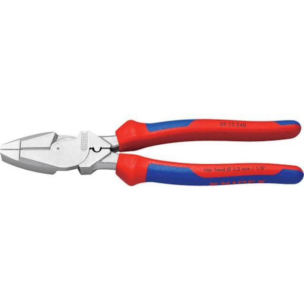 0915240  KNIPEX社 KNIPEX 架線工事用強力ペンチ圧着付 0915240-TN WO店