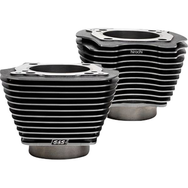 S&amp;Sサイクル S&amp;S Cycle シリンダーセット 4.25 ボア 未ホーニング BKグラナイト HI FINあり M8 0931-1199 WO店