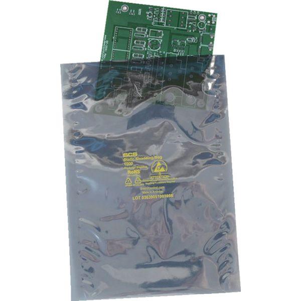 DESCO SCS 静電気シールドバッグ フラットタイプ 254X305mm (100枚入) 1001012-TN WO店_1