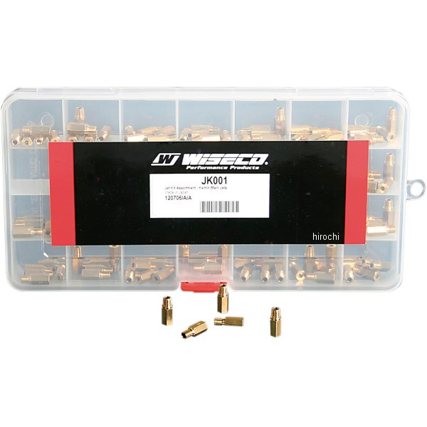 ワイセコ Wiseco メインジェットキット ケイヒン #135-#205 各サイズ5個入り WO店