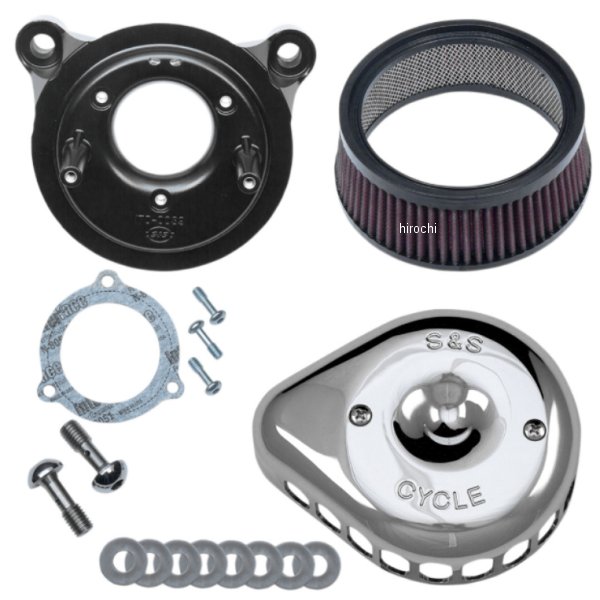 S&Sサイクル S&S Cycle エアクリーナー ミニ ティアドロップ Twin Cam 