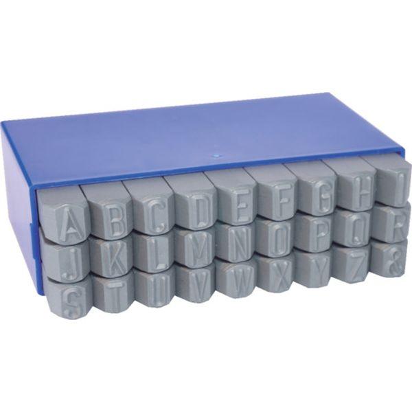 Heidenpeter社 グラブレム 逆英字刻印セット スタンダード A〜Z 3mm 10403000-TN WO店