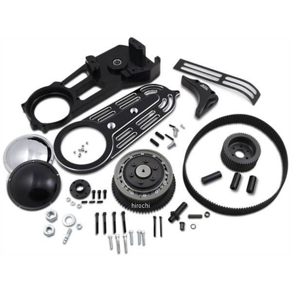 ベルトドライブ Belt Drives 2インチ ベルトドライブ キット 90年-06年 FLST/FXST 黒 WO店の通販は