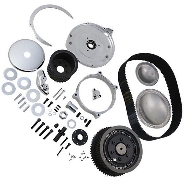 ベルト ドライブ Belt Drives 3インチ ベルトドライブ キット スターター無し 70年-78年 FL、FX WO店