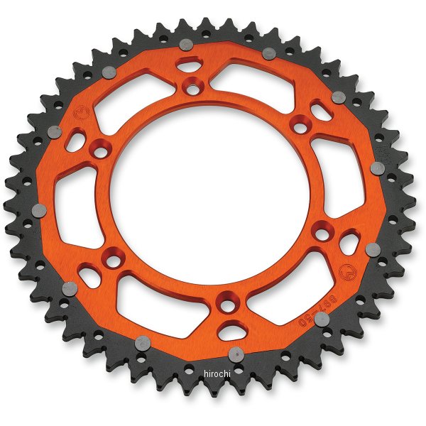 KTM リアスプロケット オレンジ Z-52 ムースレーシング MOOSE RACING リア スプロケット デュアル 49T KTM