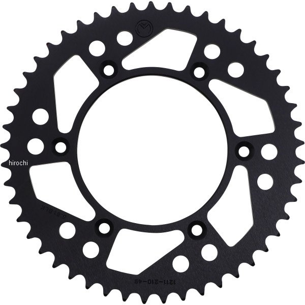 ムースレーシング Moose Racing スプロケット リア アルミ 520 49T 84年-21年 CR、CRF、XR 黒 WO店