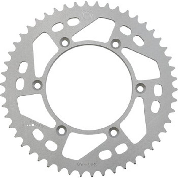 ムースレーシング Moose Racing スプロケット リア アルミ 520 50T KTM シルバー WO店