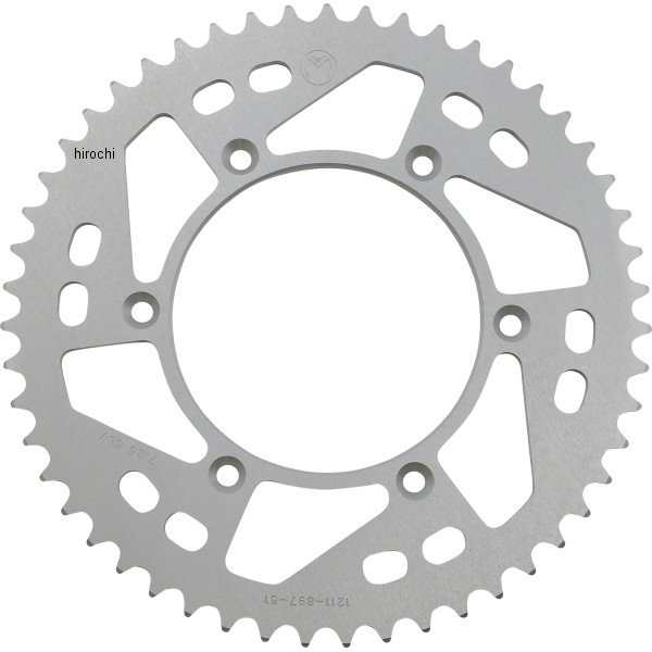 ムースレーシング Moose Racing スプロケット リア アルミ 520 51T KTM シルバー WO店の通販は