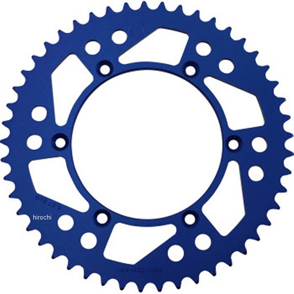 ムースレーシング MOOSE RACING SPROCKET ALU YAM 49T BLUE 1211-1619 WO店