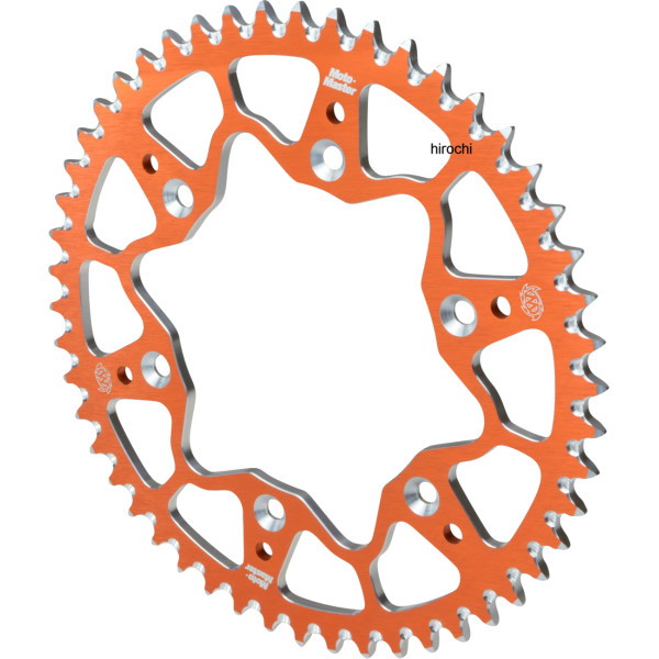 モトマスター Moto-Master 7075 SERIES ALU SPROCKET (ORANGE, 428-50T) HUSQVARNA, KTM 1211-2272 WO店_1