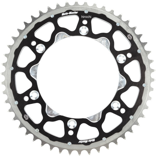 モトマスター Moto-Master Fusionシリーズ デュアルリングスプロケット 428-50T KTM ブラック 1211-2278 WO店