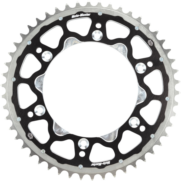 モトマスター Moto-Master FUSION SERIES DUAL RING SPROCKET (BLACK, 420-50T) HUS, KTM 1211-2392 WO店