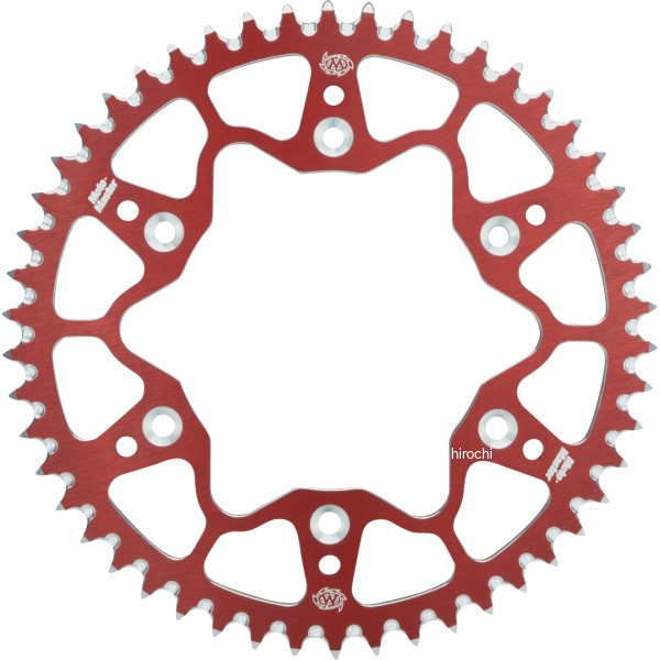モトマスター Moto-Master 7075 シリーズ アルミ スプロケット (レッド、520-53T) ホンダ 1211-2913 WO店 13,207円