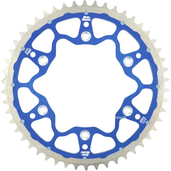 モトマスター Moto-Master FUSION SERIES DUAL RING SPROCKET (BLUE
