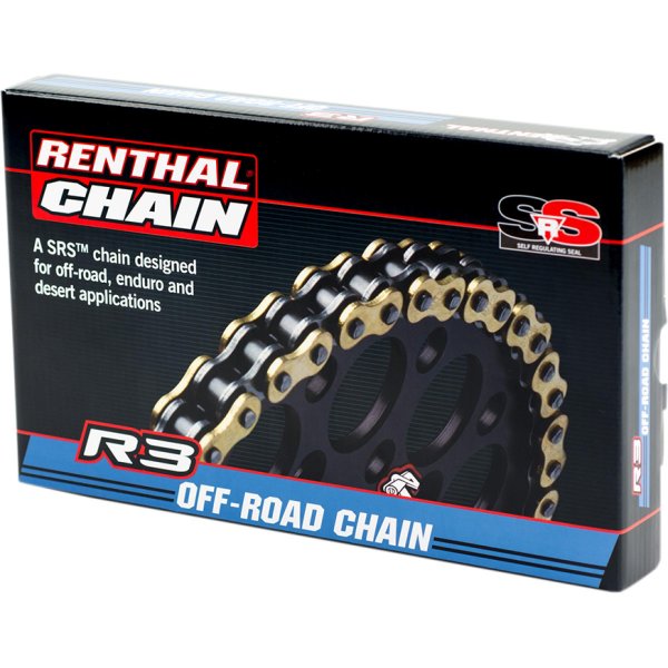 レンサル RENTHAL チェーン SRSシール 520R33/110L ゴールド WO店