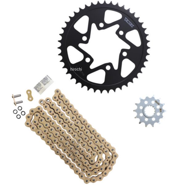 インザスカイゴールド サンスター チェーン＆スプロケット 3点セット カワサキ ZX-6R