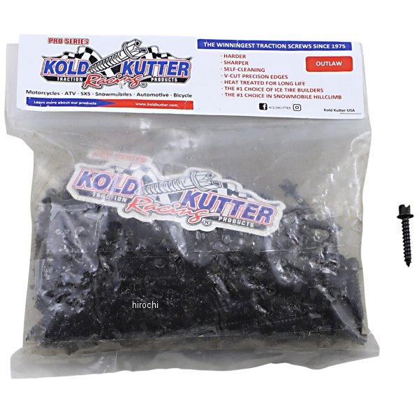 Kold Kutter トラクション スクリュー アウトロー カナディアン 12-11 x 1-1/4 250個入り WO店