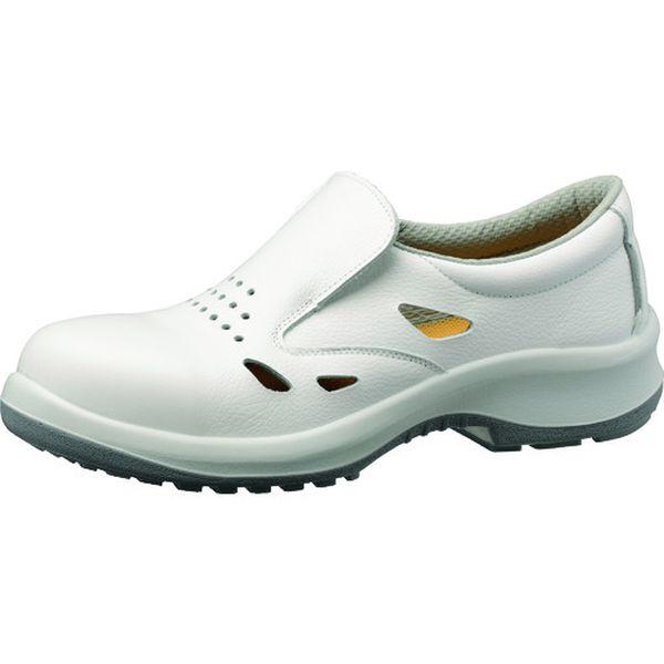 通気構造スリッポンタイプ静電安全靴 プレミアムコンフォートシリーズ PRM200ホワイト通気静電 26.5CM PRM200S-TUUKI-W-26-5 WO店の通販は 11,375円