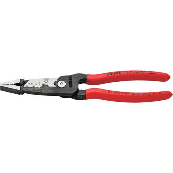 KNIPEX社 KNIPEX 電工用多機能プライヤー 200mm 1371200ME-TN WO店 9,344円