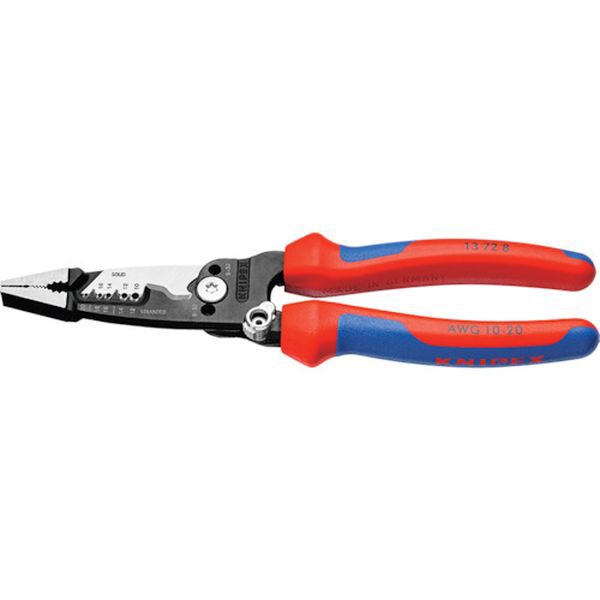 13728  KNIPEX社 KNIPEX 電気技師用多機能ペンチ 1372-8 WO店の通販は