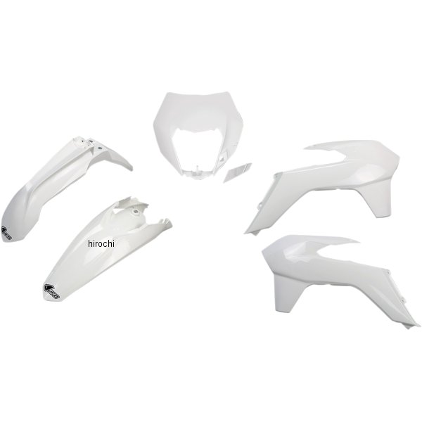 UFO PLAST ユーフォープラスト ボディキット 14年-16年 KTM EXC 白 1403-2674 WO店