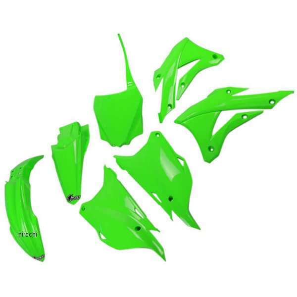 UFO PLAST ユーフォープラスト ボディキット KX85 KX グリーン 1403-2931 WO店