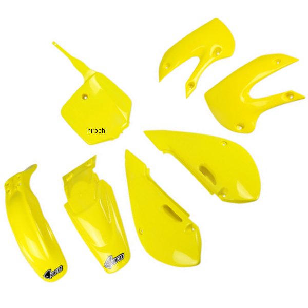 UFO PLAST ユーフォープラスト ボディキット 01年-09年 KLX110 イエロー WO店の通販は 23,514円