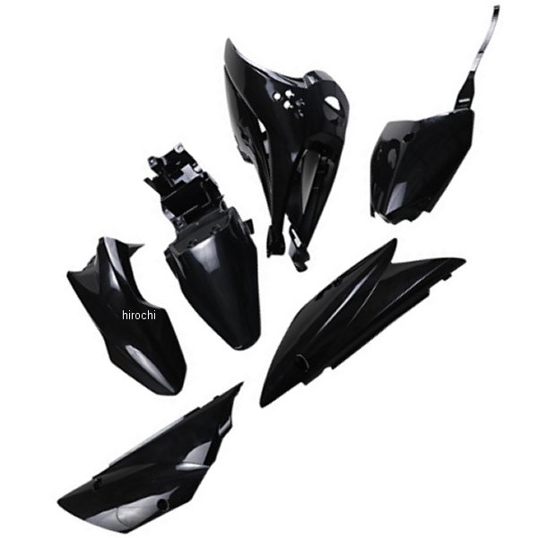 UFO PLAST ユーフォープラスト ボディキット KLX110 黒 WO店の通販は