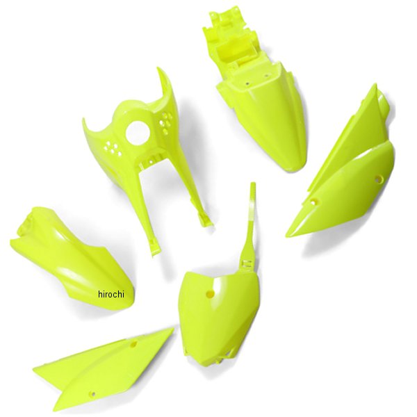 UFO PLAST ユーフォープラスト ボディキット KLX110 蛍光イエロー 1403-2990 WO店 19,052円