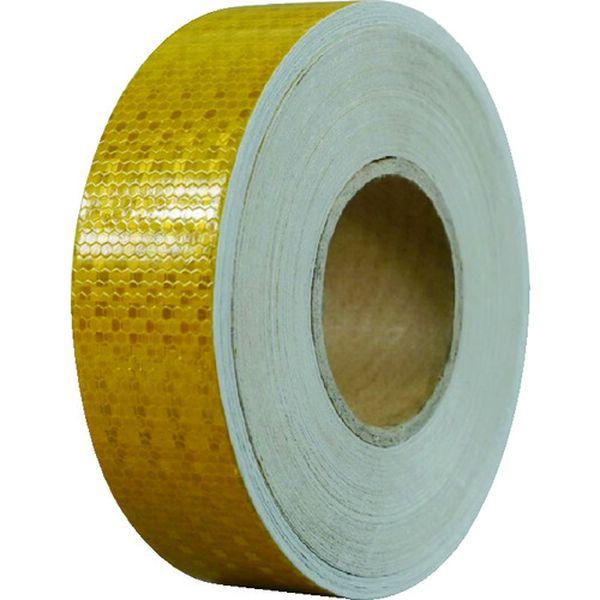 セーフラン安全用品(株) セーフラン 高輝度反射テープ 黄 幅50mm×50m 14353-TN WO店