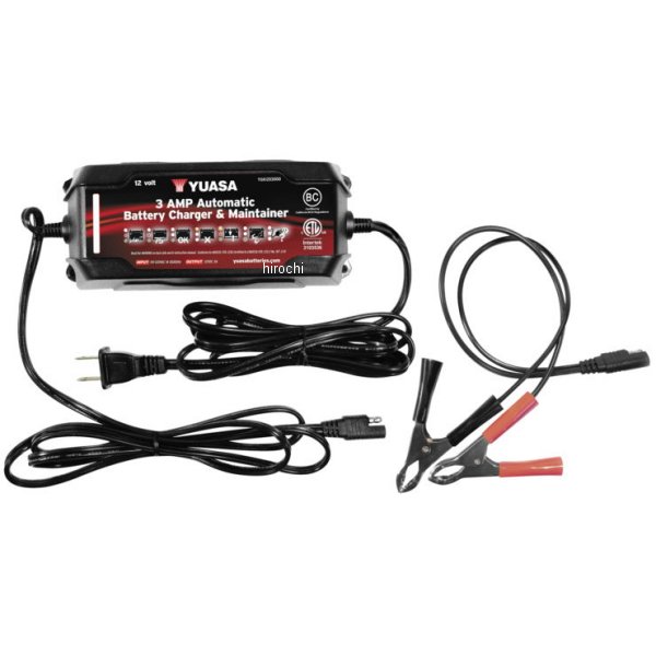 YUASA 3アンプ バッテリー充電器 150521-TR WO店
