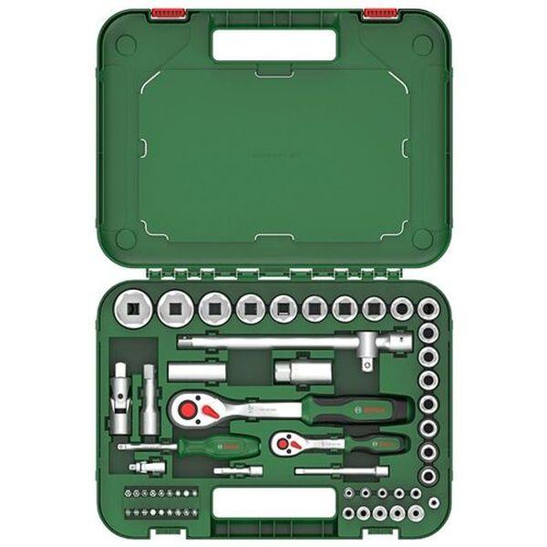 ボッシュ(株) ボッシュ ラチェットセット 1/4＋1/2インチ57ピース 1600A02Z9G WO店