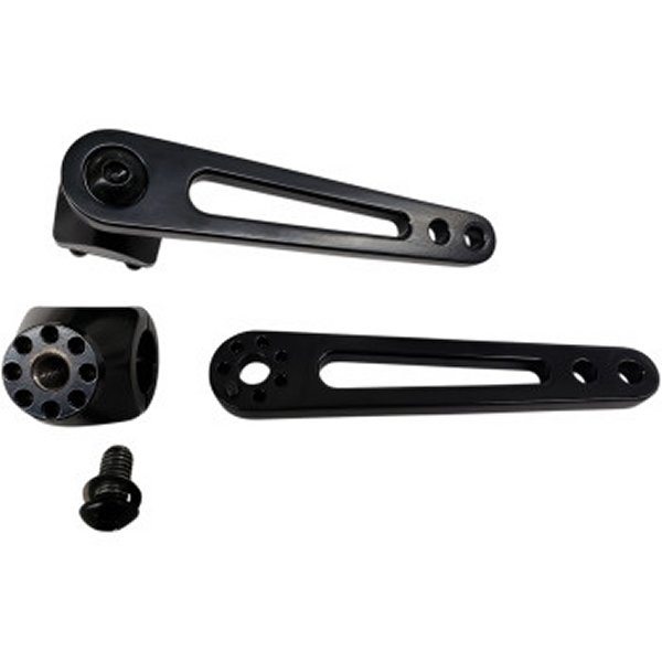 リブコプロダクト Rivco Products ハイウェイペグ エンジンガード取り付け 1インチ 黒 WO店の通販は