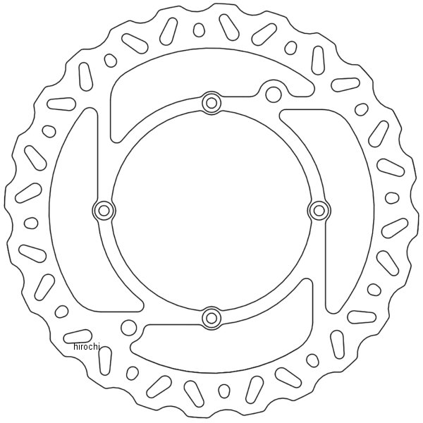 モトマスター MOTO-MASTER BRAKE ROTOR NITRO FR 1711-2122 WO店