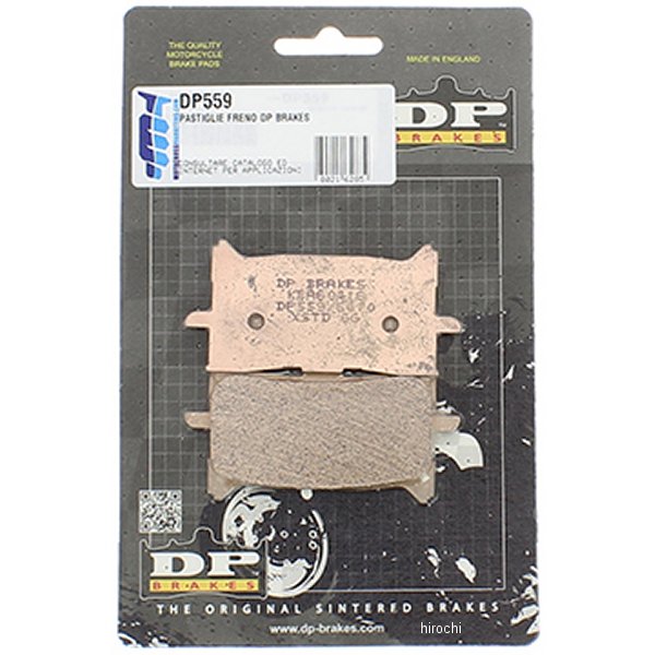 DPブレーキ DP Brakes ブレーキパッド フロント 16年-17年 CRF1000L シンタード WO店