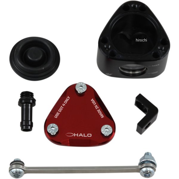 ドリブンレーシング Driven Racing リアブレーキフルードリザーバ 8mm 下接続 赤 WO店