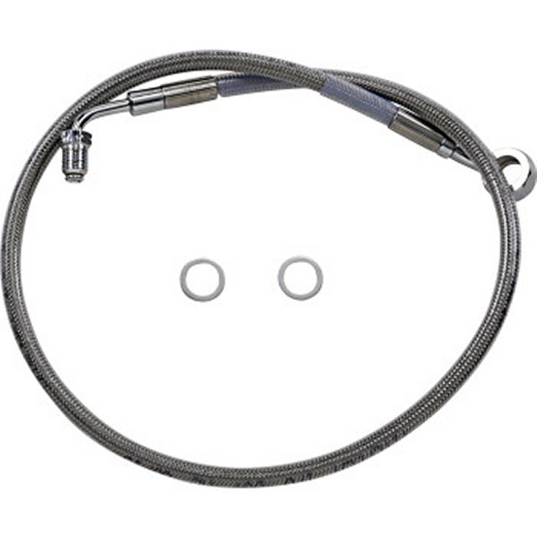 DRAG フロント ブレーキライン ステンレス 18年以降 FXFB ABS付 アッパー +6インチ(27.5インチ) 1741-5827 WO店 11,051円