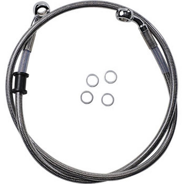 DRAG フロント ブレーキライン ステンレス 標準長 18年以降 FXLR ABS無 41800617 WO店の通販は