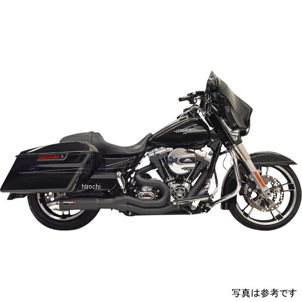 1800-2509 バッサニ Bassani フルエキゾースト ロードレイジ2 2in1 ホットロッドターンアウト 07年-16年 ツーリング 黒 JP店 Webike | BASSANI バッサーニ Pro-Street Exhaust System［1800-0647