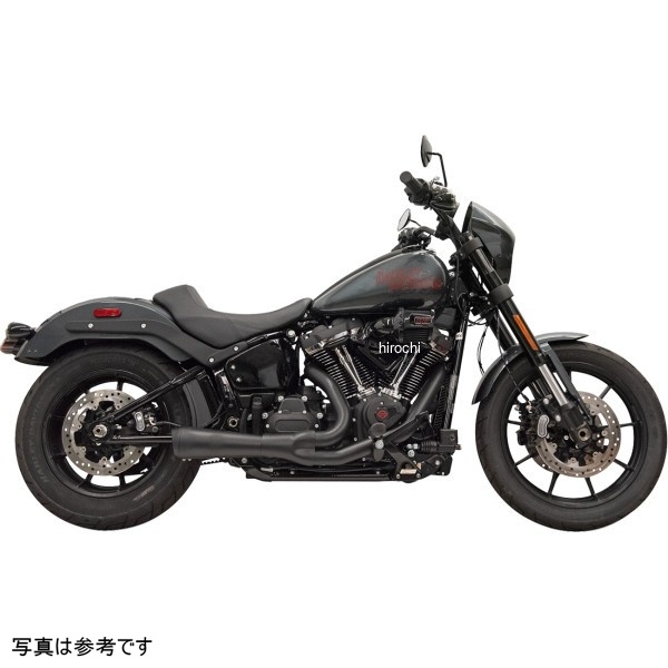 バッサーニ Bassani エキゾーストショートリッパー 2 1 ブラック M8 ソフテイル 1800-2749 WO店