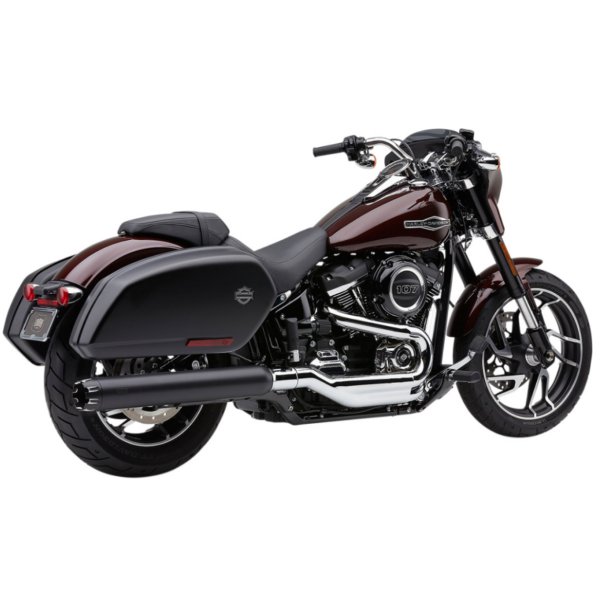 コブラ COBRA 4インチ スリップオンマフラー Dual Cut FLSB 黒 WO店の通販は 103,820円