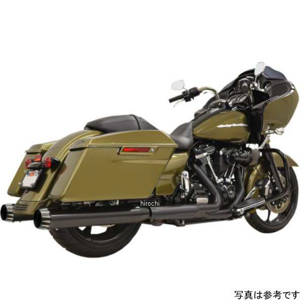 バッサニ Bassani スリップオンマフラー 4インチ QNT 17年-20年 ツーリング 黒/黒 WO店