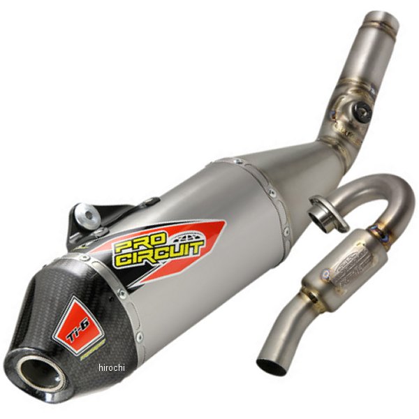 プロサーキット PRO CIRCUIT フルエキゾースト Ti-6 21年 KX250、KX250F 1820-1976 WO店
