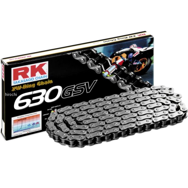 アールケー RK チェーン 630GSV-88L XW リング 187190-TR WO店