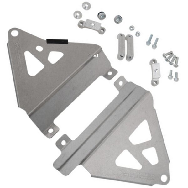 ワークスコネクション Works Connection ラジエター ブレース 19年-21年 CRF450L シルバー WO店の通販は 19,596円