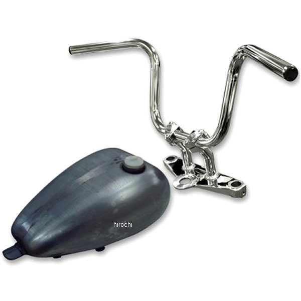 ガッツクローム クローム ミニエイプハンドル ヘコミ有 WO店