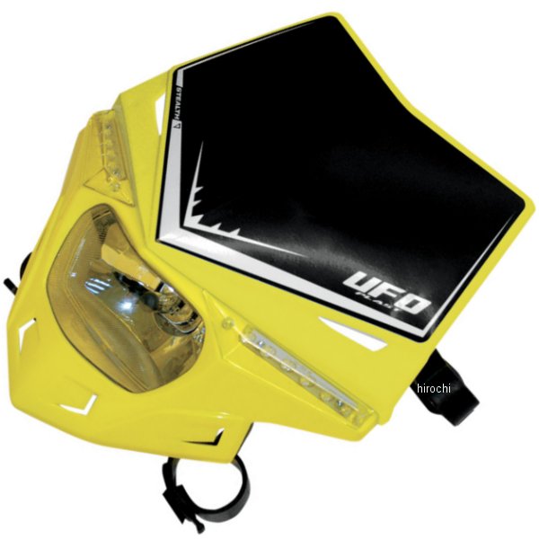 UFO PLAST ユーフォープラスト LED ヘッドライト ステルス イエロー WO店