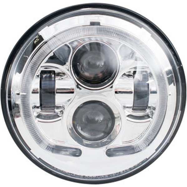 リブコ プロダクト RIVCO Products LED ヘッドライト 7インチ クローム WO店